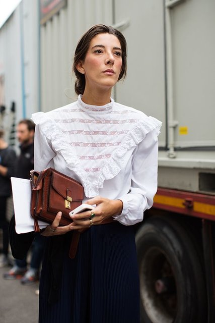 Тенденции моды - осень 2017 Фото: thesartorialist.com