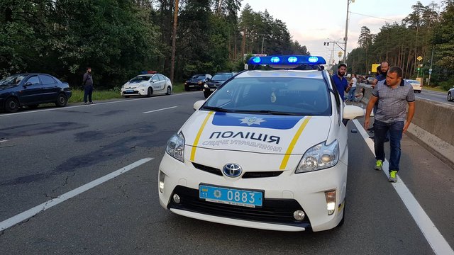 В Киеве водитель BMW сбил насмерть велосипедиста
