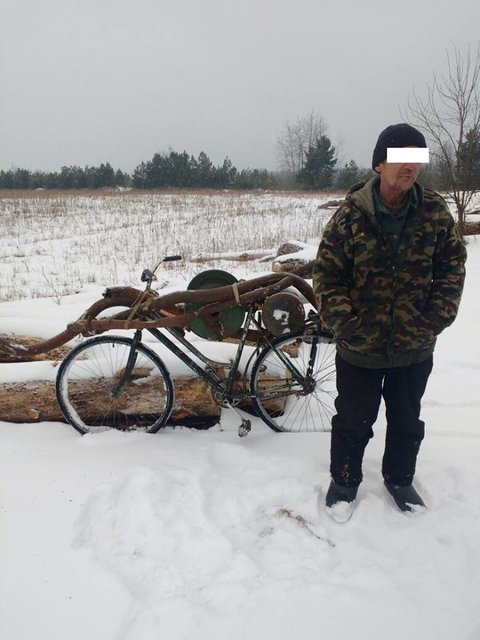 Нарушителя задержали. Фото: facebook.com/DPSUkraine