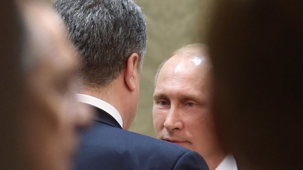 Порошенко и Путин. Фото: архив